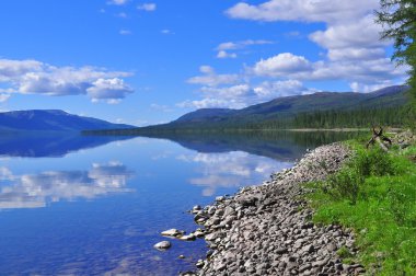 Lake Nakomyaken Putorana Platosu.
