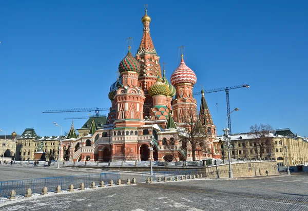 Moscú, Catedral de San Basilio . — Foto de Stock