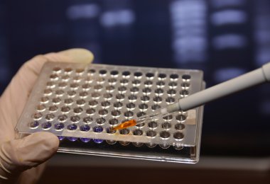 bilimsel deney Laboratuvarı.