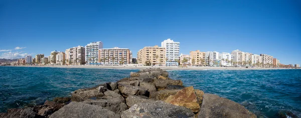 Skyline panorámico de Almería, España — Foto de Stock
