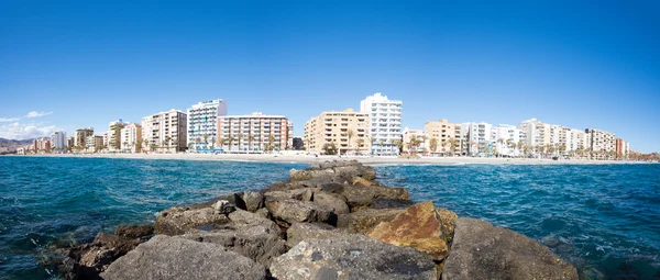 Panoramatické Panorama Almeria, Španělsko — Stock fotografie