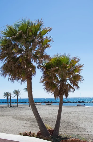 Pláž v Almeria, Španělsko — Stock fotografie