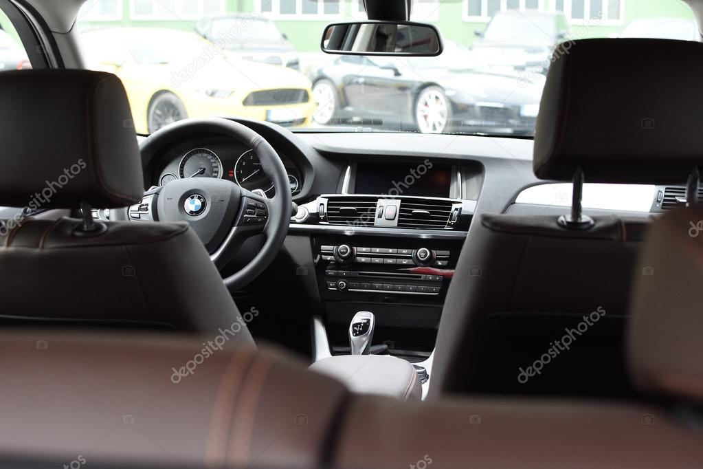 Deggendorf Germany 23 April 2016 Interior Of A 2016 Bmw