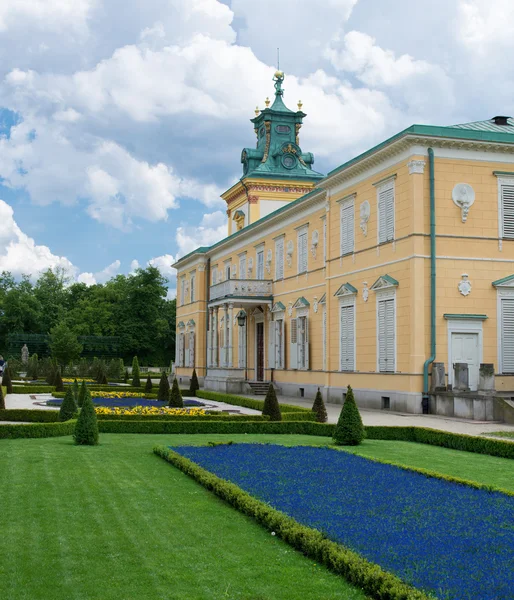Königlicher Palast wilanow in Warschau, Polen — Stockfoto