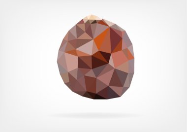 Düşük Poli Salak meyve