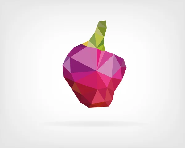 Low Poly "Roxa Chili" — Image vectorielle