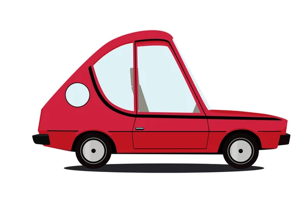 Lustige Cartoon-Auto-Illustration — Stockvektor