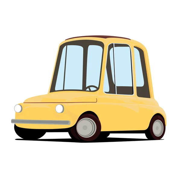 Funny cartoon car illustration — Stock Vector