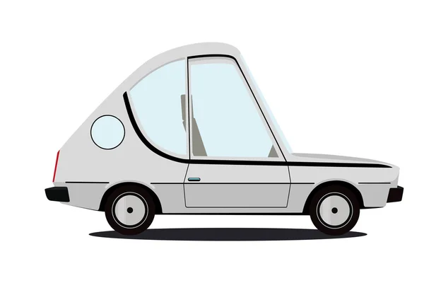 Divertida ilustración de coches de dibujos animados — Archivo Imágenes Vectoriales