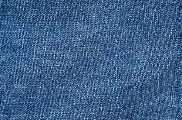 Flat classic vintage blue jeans texture. Space for text, lettering, copy. — Stock Photo, Image