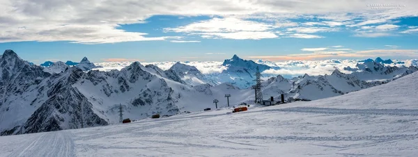 Krasnaya polyana sochi Rússia — Fotografia de Stock