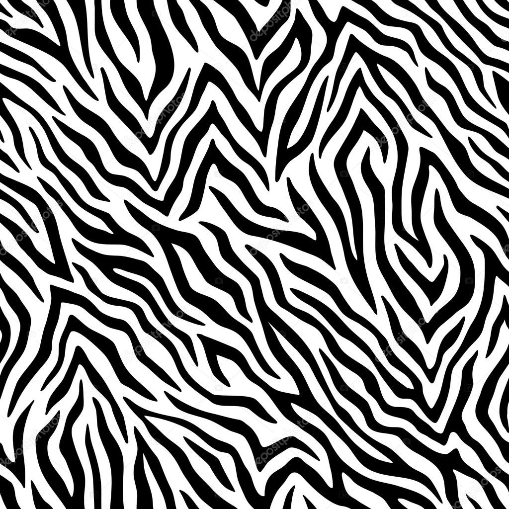 Zebra vector pattern