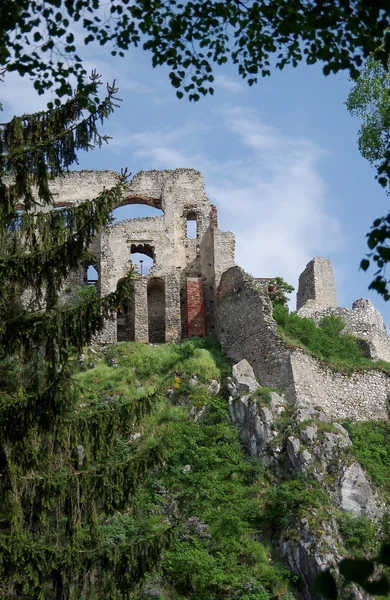 El Castillo de Beckov — Foto de Stock