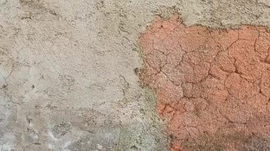 Farklı yüzeyi olan bir duvar görüntüsü