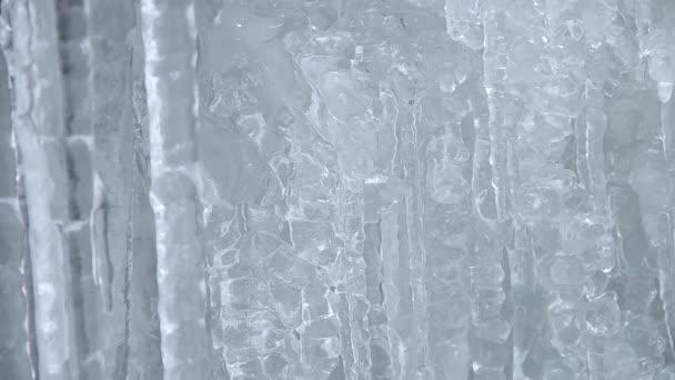 Milli Park içinde donmuş şelale — Stok video