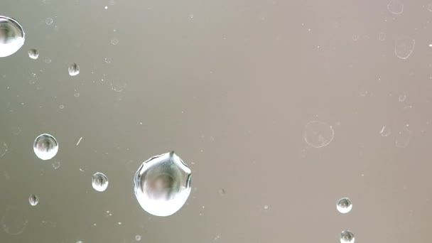 Gotas de água na janela — Vídeo de Stock