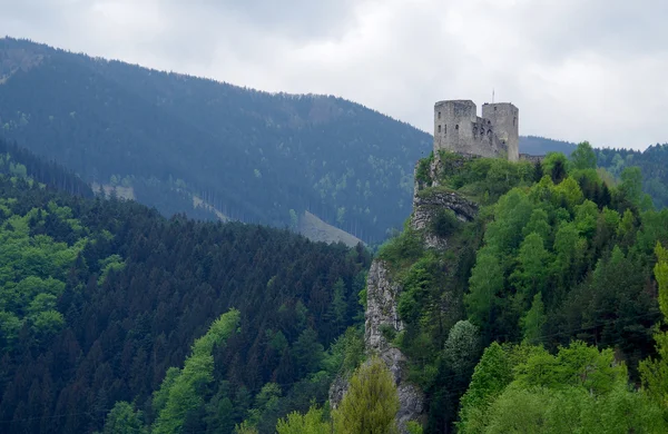 The Castle of Strecno — Stock Photo, Image