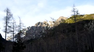 Lomnicky tepe, yüksek Tatras dağlar görünümünü