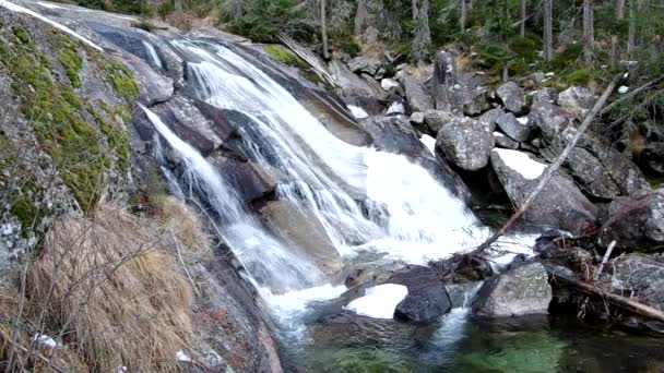 Vodopády studený potok ve Vysokých Tatrách