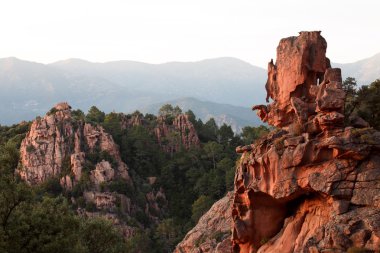Les calanches de Piana, Corsica, Fransa
