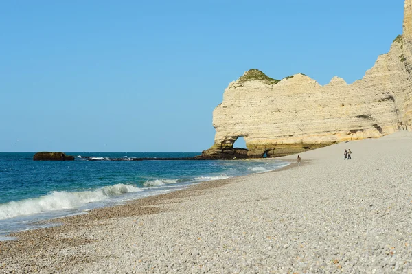 Etretat, stad in — Stockfoto