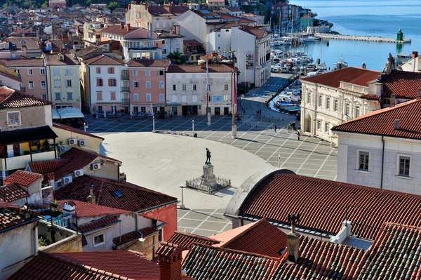 Cidade de Piran — Fotografia de Stock