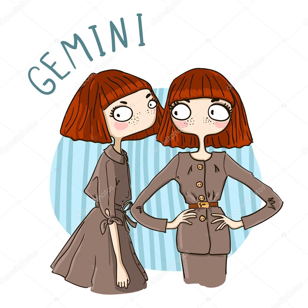 Horoscope. Zodiac signs-Gemini