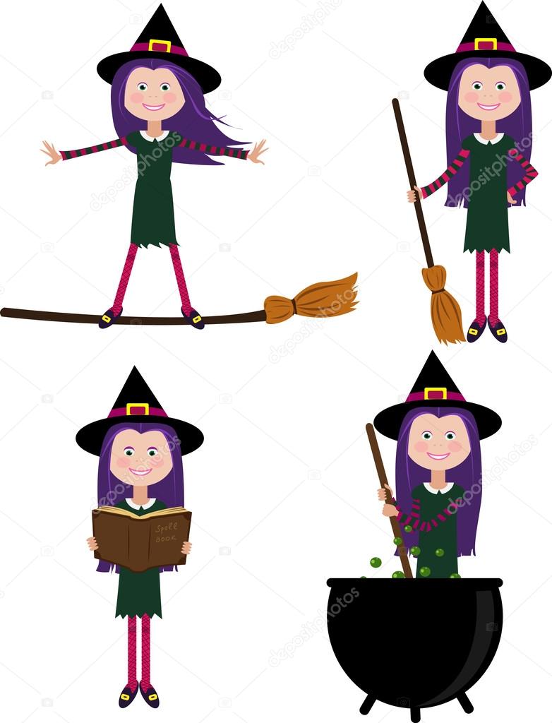 Set of witches