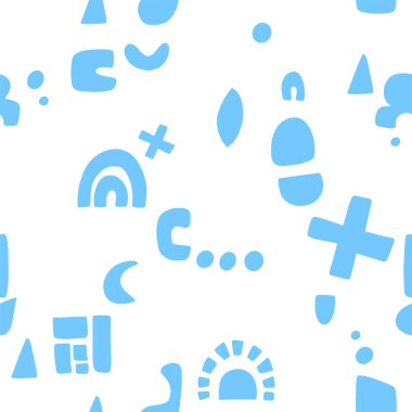 Halk tarzında bir model. Çiçeklerle elle çizilmiş desen.