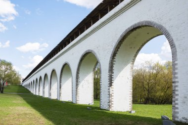 Rostokinsky Aqueduct Moskova 'daki Milyon Köprüsü olarak da bilinir. Antika. 18. yüzyılda yapılmış..