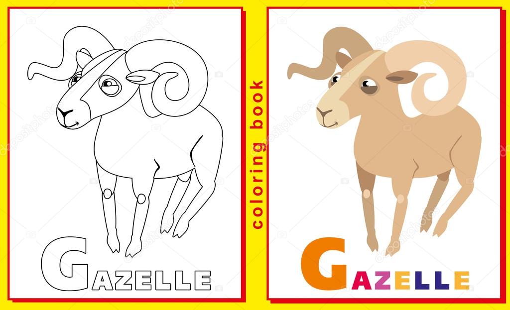 gazelle kinderen geel