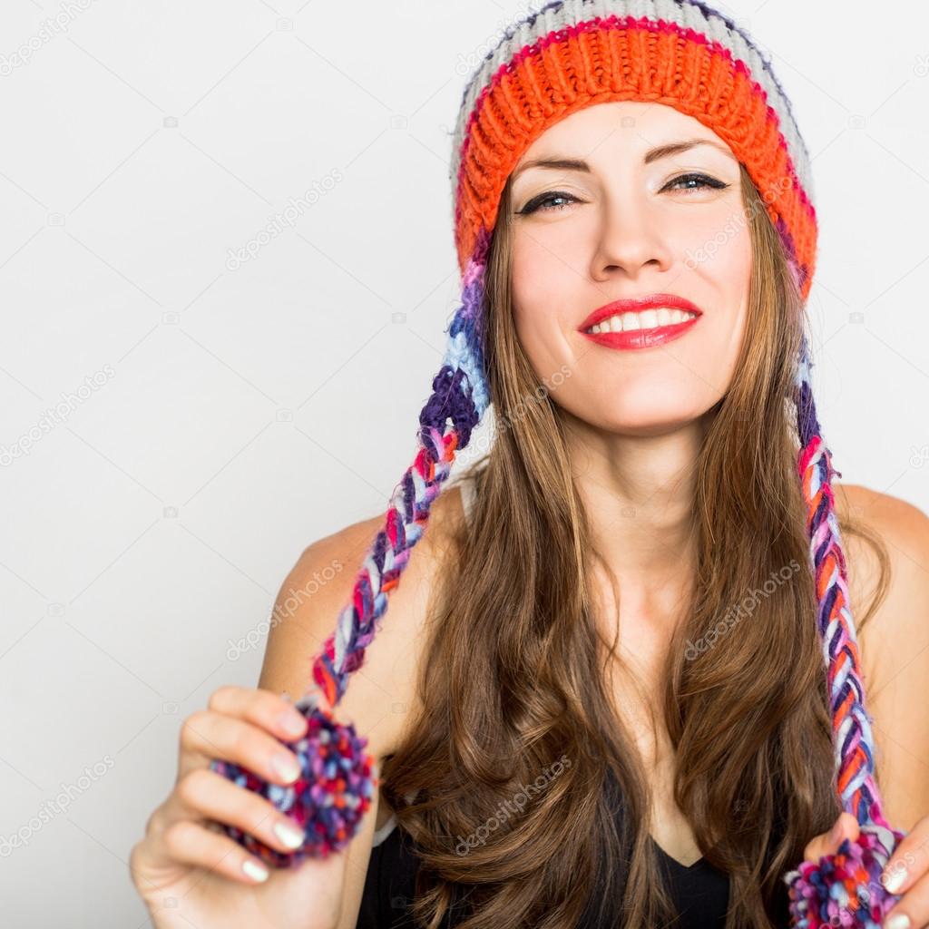 Woman winter hat