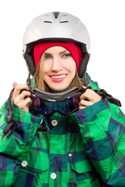 Aktif genç Kayak kadın