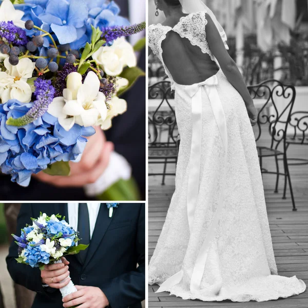 Wedding collage — Stock Photo, Image