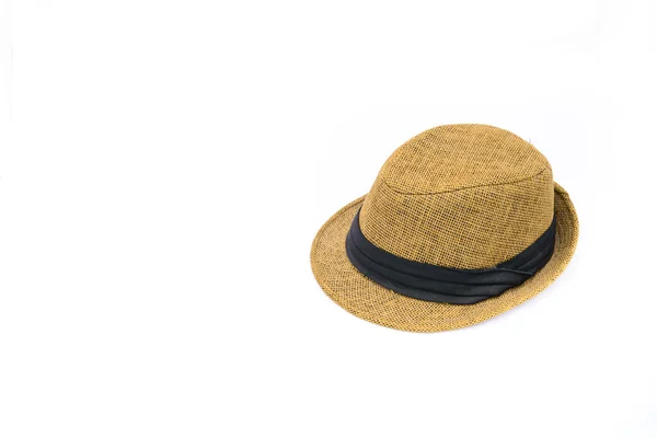 孤立的白色背景上的帽子 — 图库照片