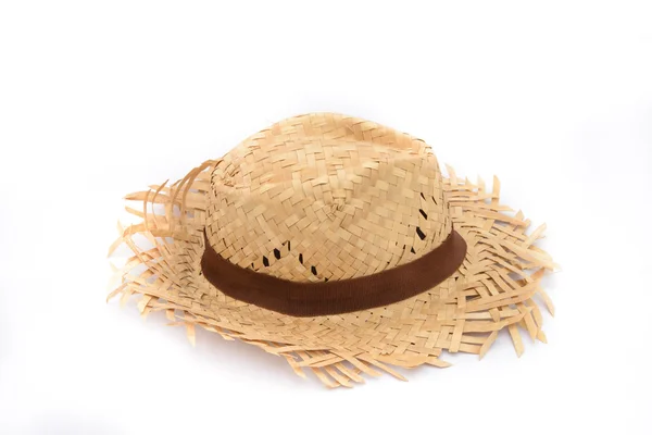 Sombrero sobre fondo blanco aislado — Foto de Stock