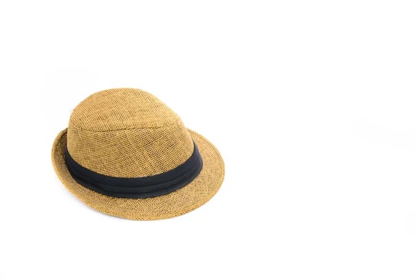 分離の白い背景の上の帽子 — ストック写真