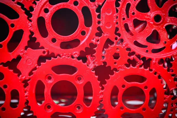 Abstract gear background — Stock Photo, Image