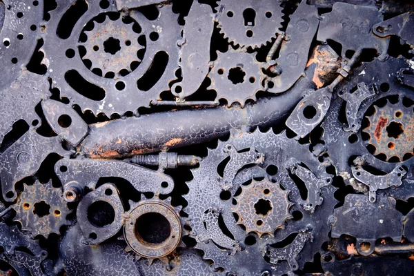 Abstract gear background — Stock Photo, Image