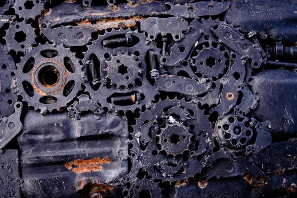 Abstract gear background — Stock Photo, Image
