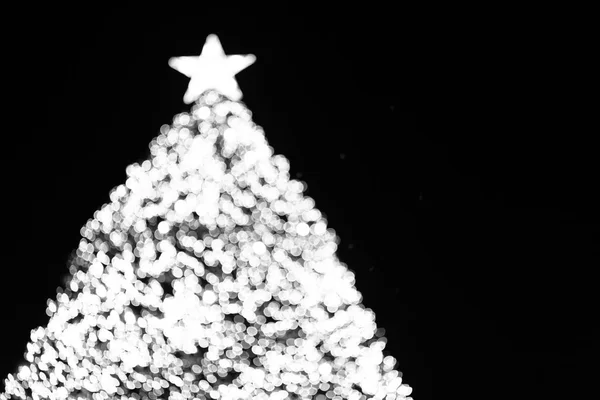 Weihnachtsbaum-Bokeh — Stockfoto