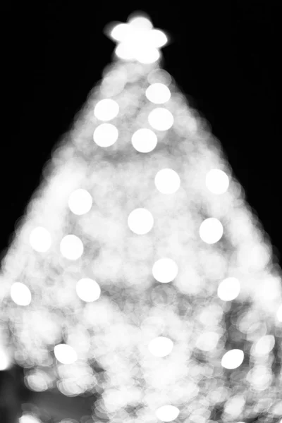 Noël arbre bokeh — Photo