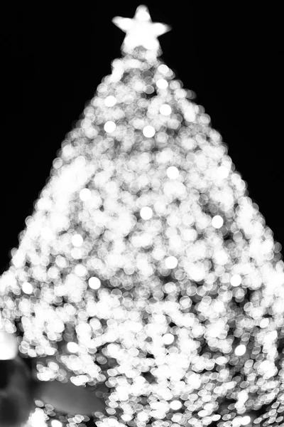 Weihnachtsbaum-Bokeh — Stockfoto