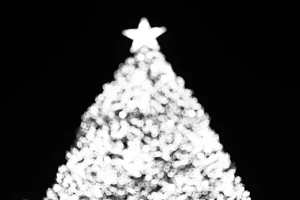 Weihnachtsbaum-Bokeh — Stockfoto