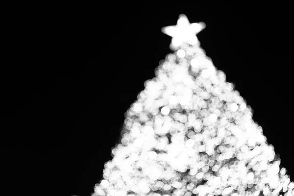 Árvore de Natal bokeh — Fotografia de Stock