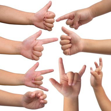 Grafik tasarımcı için izole beyaz yandan çocuk