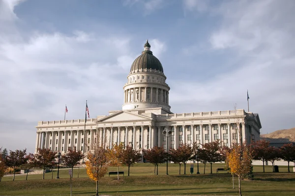 Utah State Capitol Building during the Autumn — Stock Photo, Image