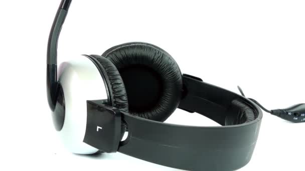 Filmación de auriculares 4k — Vídeo de stock