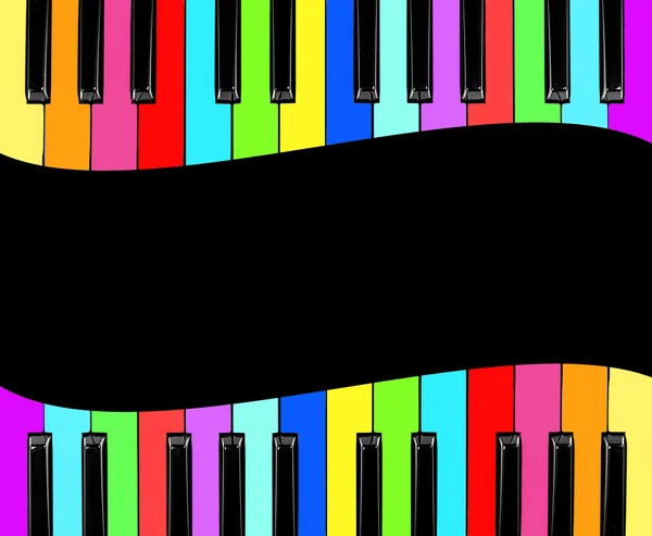 Color Piano aislado — Foto de Stock