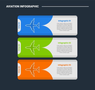 Keskin eğri rozetli yuvarlak dikdörtgen afiş şablonu ile havacılık bilgi işlem diyagramı koyu arkaplan parlaklığı 3 nokta vektörü